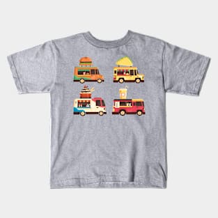 Food trucks funny Kids T-Shirt